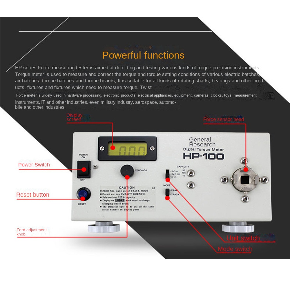HP-10/ HP-20/ HP-50/ HP-100 Di - Torque Wrench Digital recensie en prijs