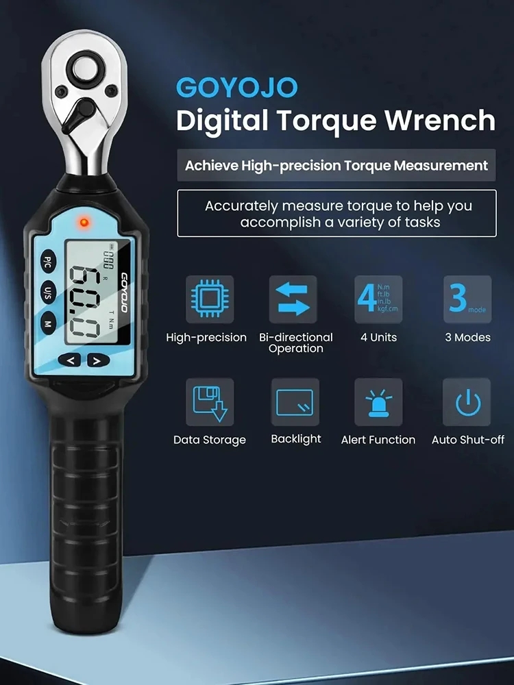 1/2 3/8 1/4 Digitale Preset Mo - Torque Wrench Digital recensie en prijs