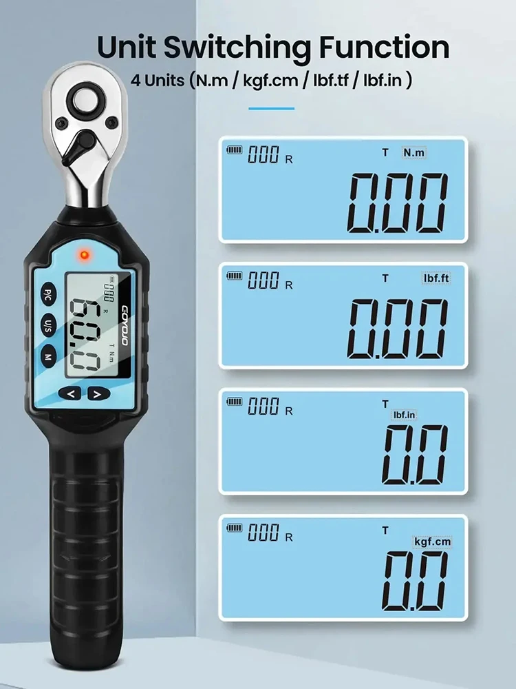 1/2 3/8 1/4 Digitale Preset Mo - Torque Wrench Digital recensie en prijs