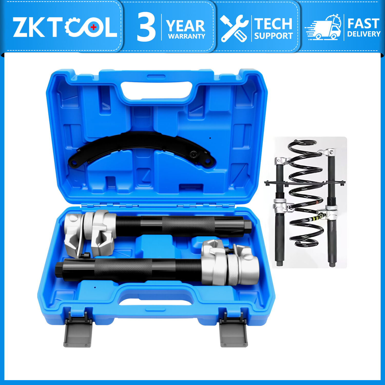 3-delige zware veercompressors - Valve Spring Compressor recensie en prijs