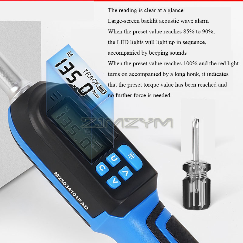 Nauwkeurig tot ±2% digitale mo - Torque Wrench Digital recensie en prijs